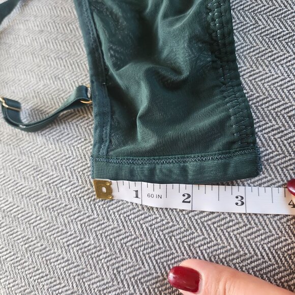 Lace Bra  Size 38D Green - Picture 10 of 10